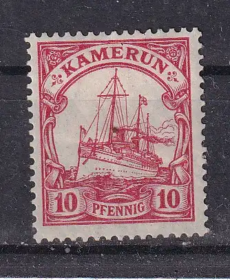 Dt. Kol. D.-SWafrika  Nr 22 Falz / Gummimängel / *