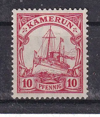 Dt. Kol. D.-SWafrika  Nr 22 Falz / Gummimängel / *