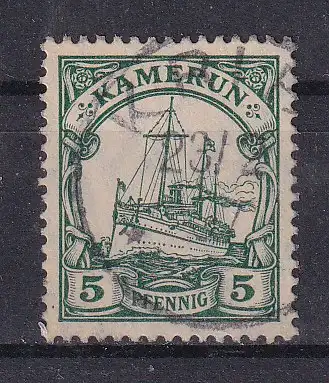 Dt. Kol. Kamerun  Nr 21 Gestempelt (Posten)
