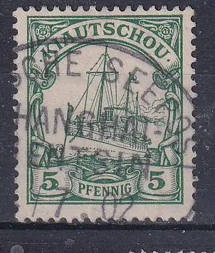 Dt. Kol. Kiautschou  Nr 6 Gestempelt (Posten)