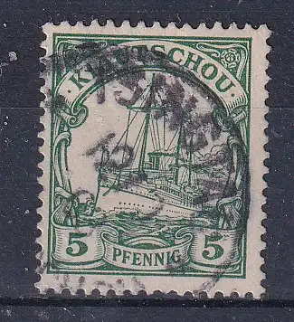 Dt. Kol. Kiautschou  Nr 6 Gestempelt (Posten)