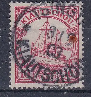 Dt. Kol. Kiautschou  Nr 7 Gestempelt (Posten)