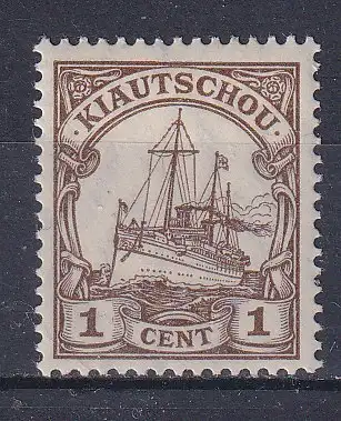 Dt. Kol. Kiautschou  Nr 18 Falz / Gummimängel / *