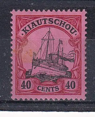 Dt. Kol. Kiautschou  Nr 33 Falz / Gummimängel / *