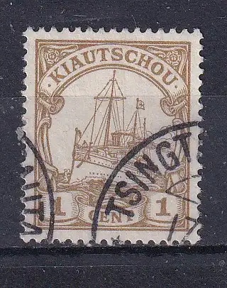 Dt. Kol. Kiautschou  Nr 18 Gestempelt (Posten)