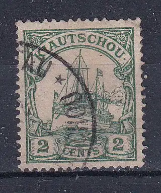 Dt. Kol. Kiautschou  Nr 19 Gestempelt (Posten)