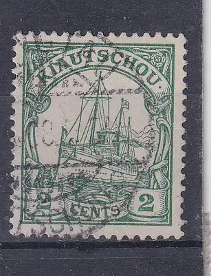 Dt. Kol. Kiautschou  Nr 19 Gestempelt (Posten)