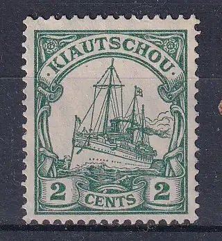 Dt. Kol. Kiautschou  Nr 29 Falz / Gummimängel / *