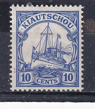 Dt. Kol. Kiautschou  Nr 29 Falz / Gummimängel / *