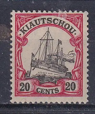 Dt. Kol. Kiautschou  Nr 32 Falz / Gummimängel / *