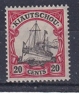 Dt. Kol. Kiautschou  Nr 32 Falz / Gummimängel / *