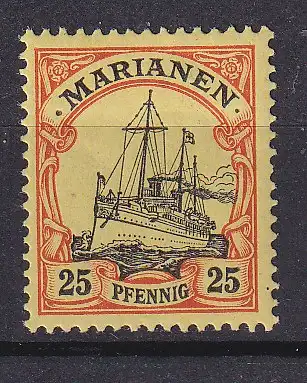 Dt. Kol. Marianen  Nr 11 Falz / Gummimängel / *