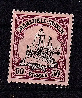 Dt. Kol. Marshall-I.  Nr 20 Falz / Gummimängel / *