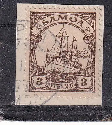 Dt. Kol. Samoa  Nr 7 Gestempelt (Posten)
