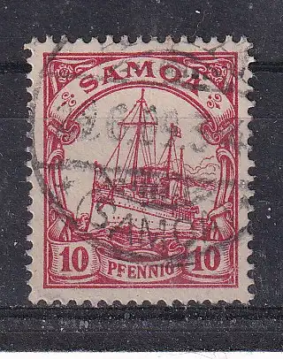 Dt. Kol. Samoa  Nr 9 Gestempelt (Posten)