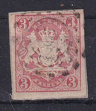 Altdeutschland Bayern  Nr 15 Gestempelt (Posten)