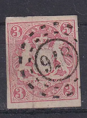 Altdeutschland Bayern  Nr 15 Gestempelt (Posten)