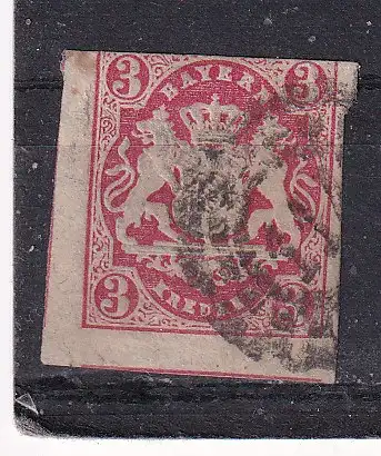 Altdeutschland Bayern  Nr 15 Gestempelt (Posten)