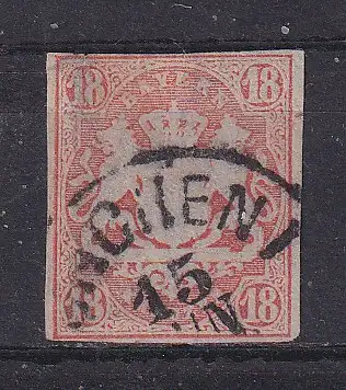 Altdeutschland Bayern  Nr 27 Gestempelt (Posten)