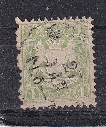 Altdeutschland Bayern  Nr 22 Gestempelt (Posten)