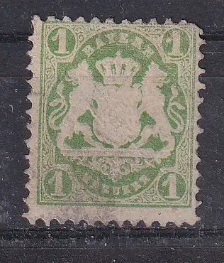 Altdeutschland Bayern  Nr 22 Gestempelt (Posten)