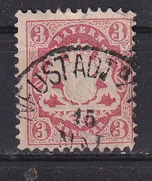 Altdeutschland Bayern  Nr 23 Gestempelt (Posten)