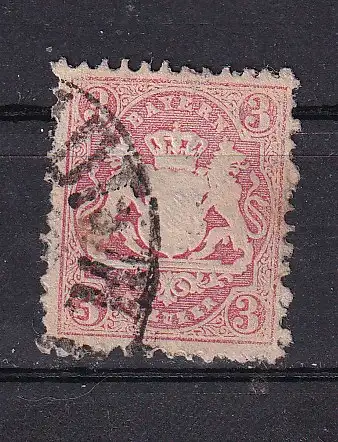 Altdeutschland Bayern  Nr 23 Gestempelt (Posten)