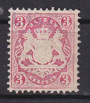 Altdeutschland Bayern  Nr 23 Gestempelt (Posten)