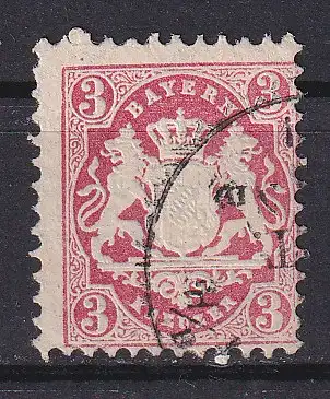 Altdeutschland Bayern  Nr 23 Gestempelt (Posten)