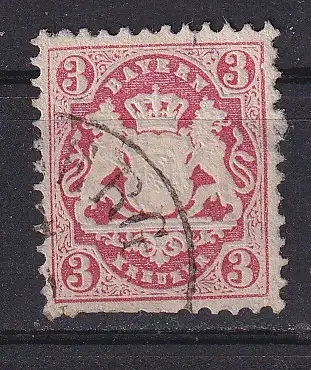 Altdeutschland Bayern  Nr 23 Gestempelt (Posten)