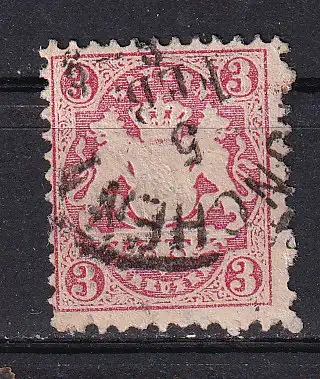 Altdeutschland Bayern  Nr 23 Gestempelt (Posten)