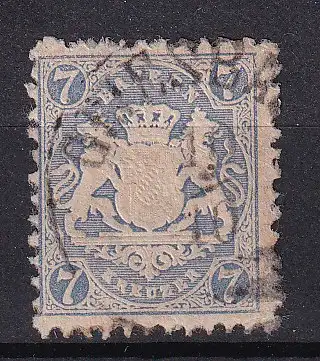 Altdeutschland Bayern  Nr 25 Gestempelt (Posten)