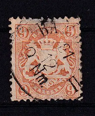 Altdeutschland Bayern  Nr 28 Gestempelt (Posten)