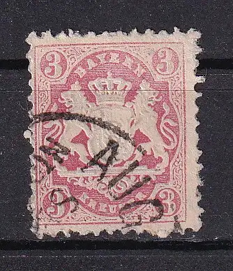 Altdeutschland Bayern  Nr 23 Gestempelt (Posten)