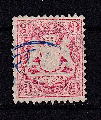 Altdeutschland Bayern  Nr 23 Gestempelt (Posten)