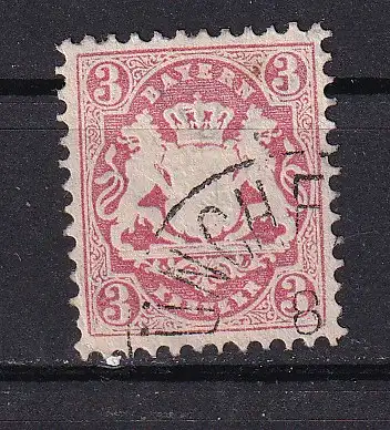 Altdeutschland Bayern  Nr 23 Gestempelt (Posten)