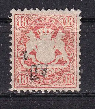 Altdeutschland Bayern  Nr 36 Gestempelt (Posten)