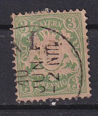 Altdeutschland Bayern  Nr 47 Gestempelt (Posten)