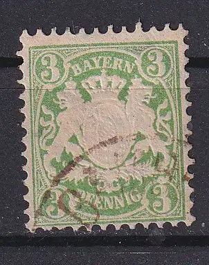 Altdeutschland Bayern  Nr 47 Gestempelt (Posten)