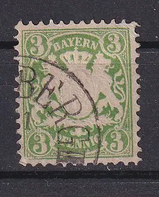 Altdeutschland Bayern  Nr 47 Gestempelt (Posten)