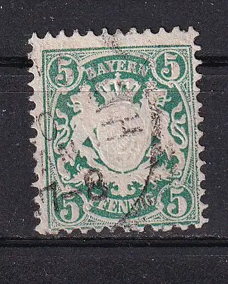 Altdeutschland Bayern  Nr 48 Gestempelt (Posten)