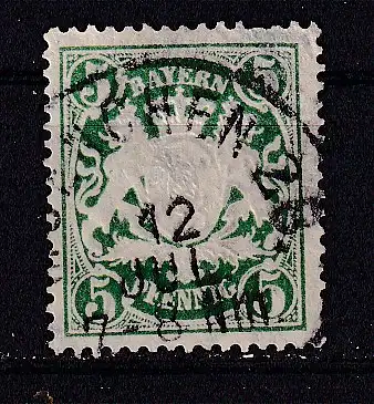 Altdeutschland Bayern  Nr 48 Gestempelt (Posten)