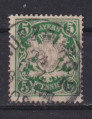 Altdeutschland Bayern  Nr 48 Gestempelt (Posten)