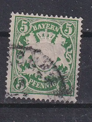 Altdeutschland Bayern  Nr 48 Gestempelt (Posten)
