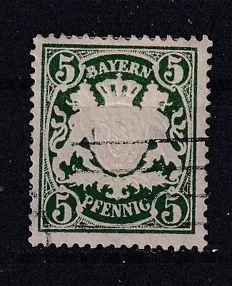Altdeutschland Bayern  Nr 48 Gestempelt (Posten)