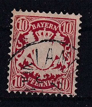 Altdeutschland Bayern  Nr 49 Gestempelt (Posten)