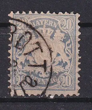 Altdeutschland Bayern  Nr 50 Gestempelt (Posten)