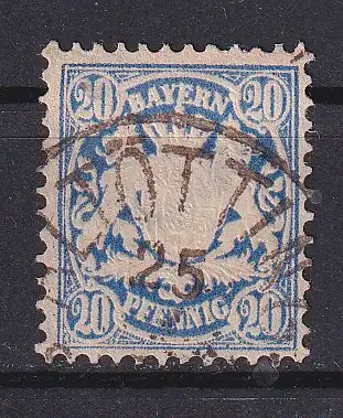 Altdeutschland Bayern  Nr 50 Gestempelt (Posten)