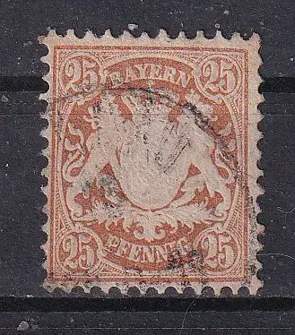 Altdeutschland Bayern  Nr 51 Gestempelt (Posten)