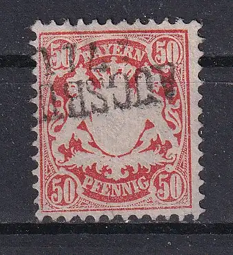 Altdeutschland Bayern  Nr 52 Gestempelt (Posten)